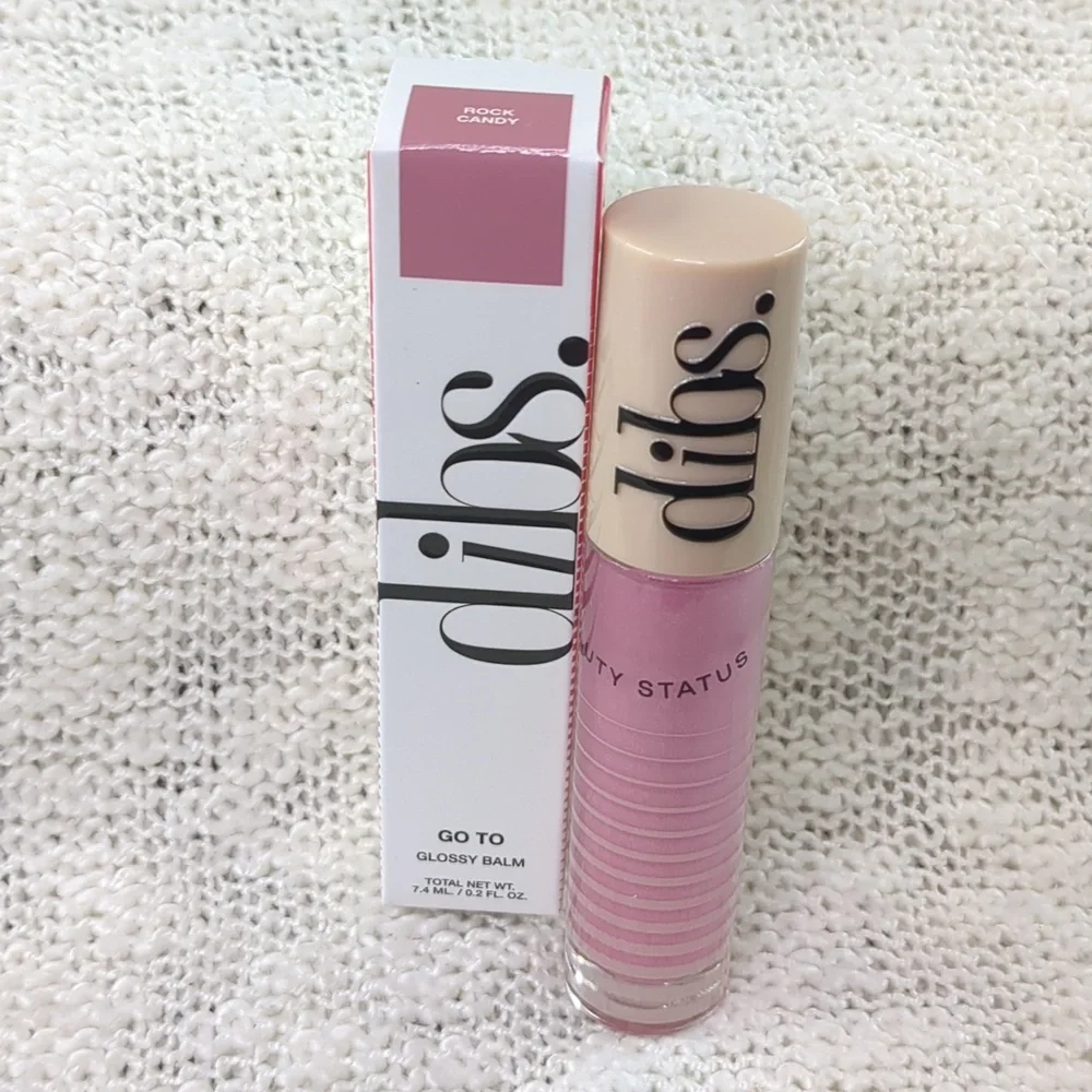 dibs. Go To Glossy Balm in Rock Candy, 7.6ml/0.20fl oz